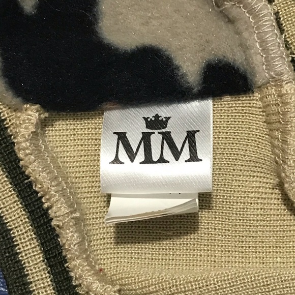 NWOT Beige twill quilted bomber jacket for dog - Picture 7 of 13